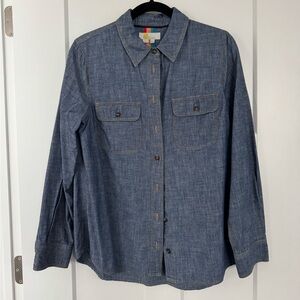 Boden Blue Denim Shirt
